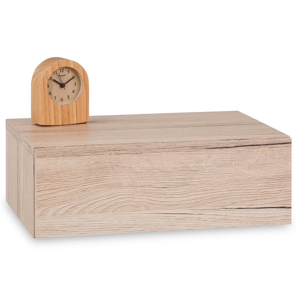 HÄNGENDER NACHTTISCH ANNE - Eiche San Remo, Holzwerkstoff (42/14/30cm) - CARO-Möbel
