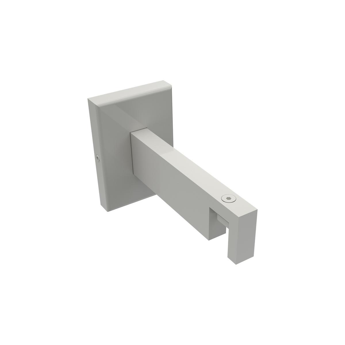 GARDINENSTANGE INNENLAUF Smartline Paxo 480 cm (geteilt in 3 x 160 cm), 1-läufig, 14x35 mm Weiß - Weiß, Metall (480cm) - INTERDECO