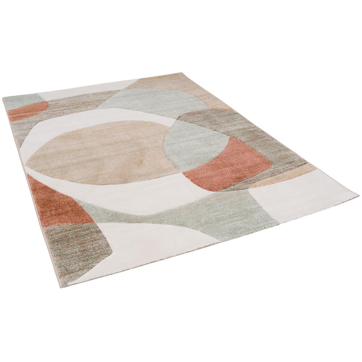 DESIGNER TEPPICH MAUI MODERN - Grün, Textil (80/150cm) - Pergamon