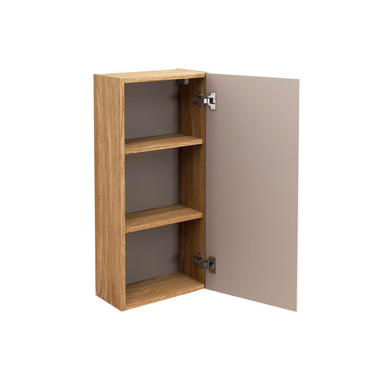HÄNGESÄULE Mallory Beige und Holz - Braun, Holzwerkstoff (35/75/19cm) - Petits-meubles