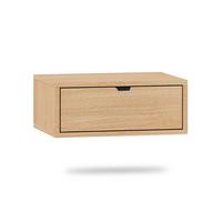 NACHTTISCH Nila Holz - Braun, Holzwerkstoff (45/18/33cm) - Petits-meubles