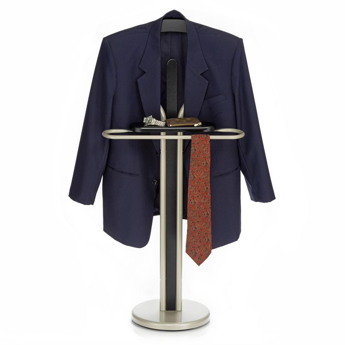 HERRENDIENER FABIO champagne/schwarz - Goldfarben/Schwarz, Metall (45/108/30cm) - IDIMEX