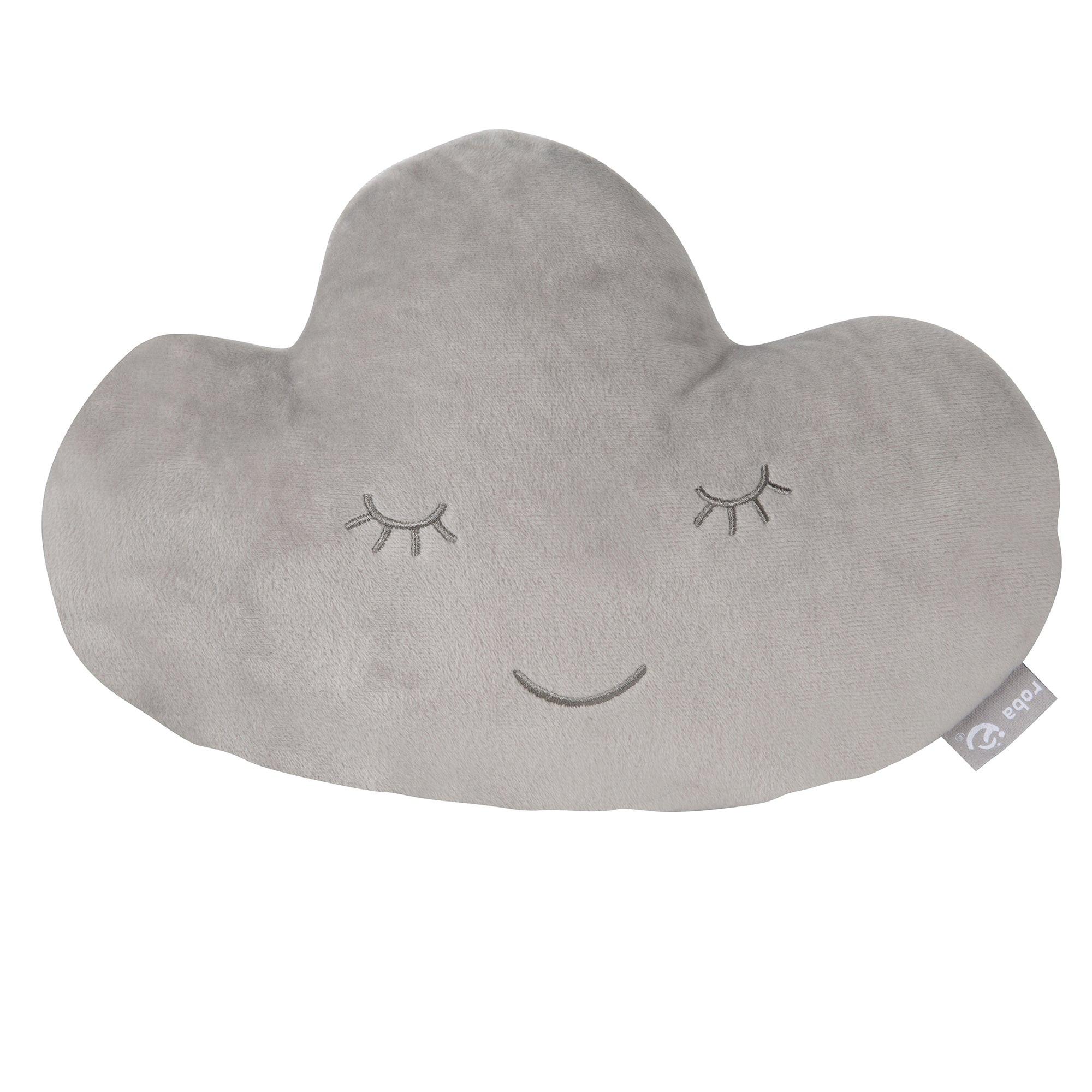 KUSCHEL- UND DEKOKISSEN Wolke grau - Grau, Textil (32/9cm) - Roba