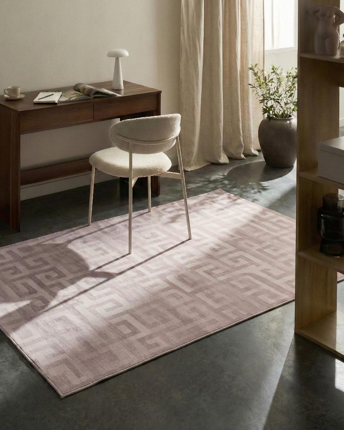 TEPPICH Beige 140/200 cm Beydag - Beige, Textil (140/200cm) - Beliani
