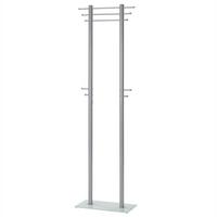KLEIDERSTÄNDER TARIS alufarbig - Alufarben, Metall (50/179/35cm) - IDIMEX