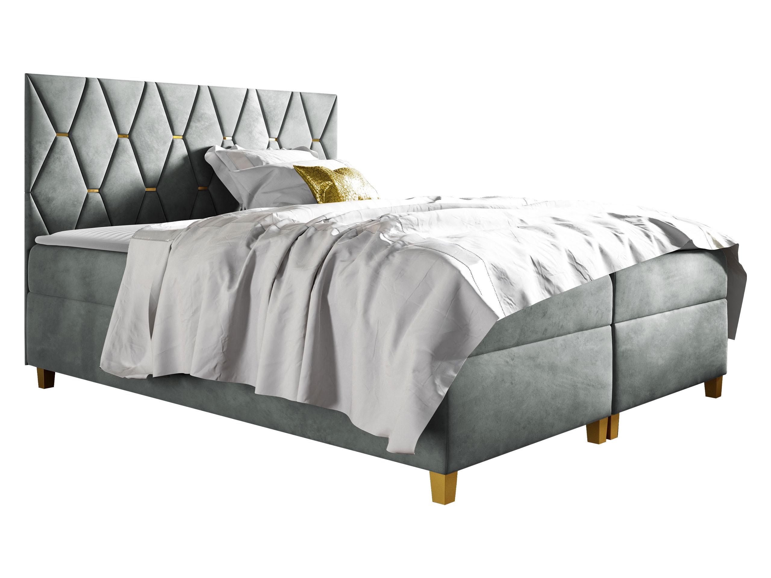 BOXBETT Inez - H3 - Grau, Holz (160/200cm) - MIRJAN24