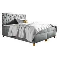 BOXBETT Inez - H3 - Grau, Holz (160/200cm) - MIRJAN24