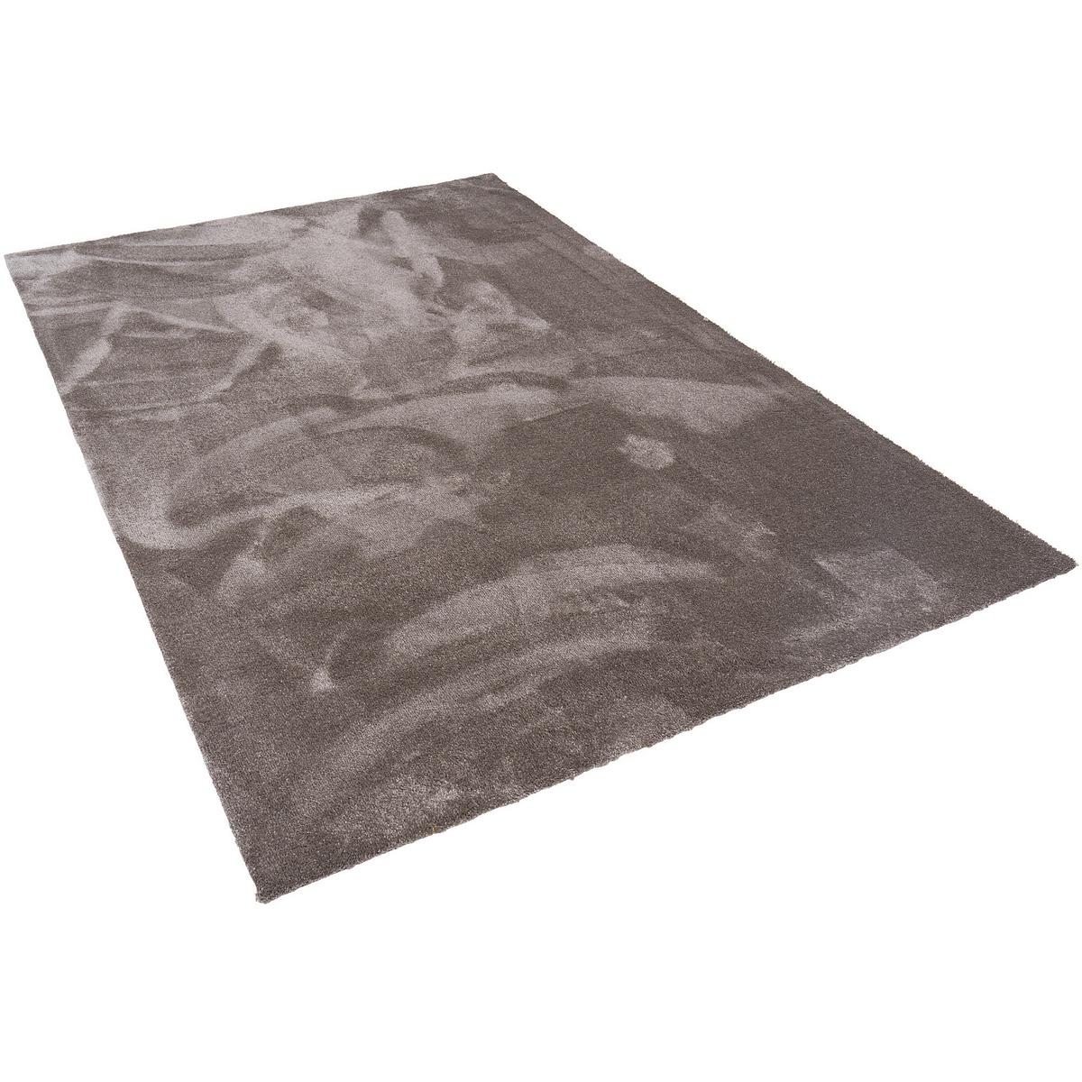 SUPER SOFT HOCHFLORTEPPICH LIVORNO - Taupe, Textil (80/240cm) - Snapstyle