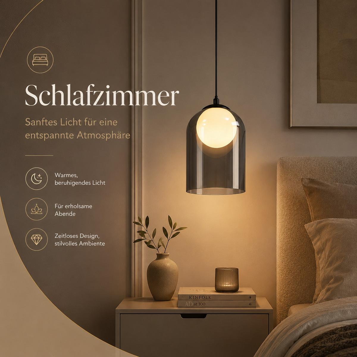 HÄNGELEUCHTE Tharm 12/12/142.5 cm - Schwarz, Metall (142.5/12/12cm) - ZMH