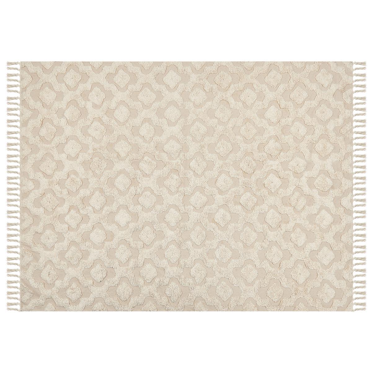 KURZFLOR-TEPPICH Aksaray 230/160 cm - Beige, Textil (160/230cm) - Beliani
