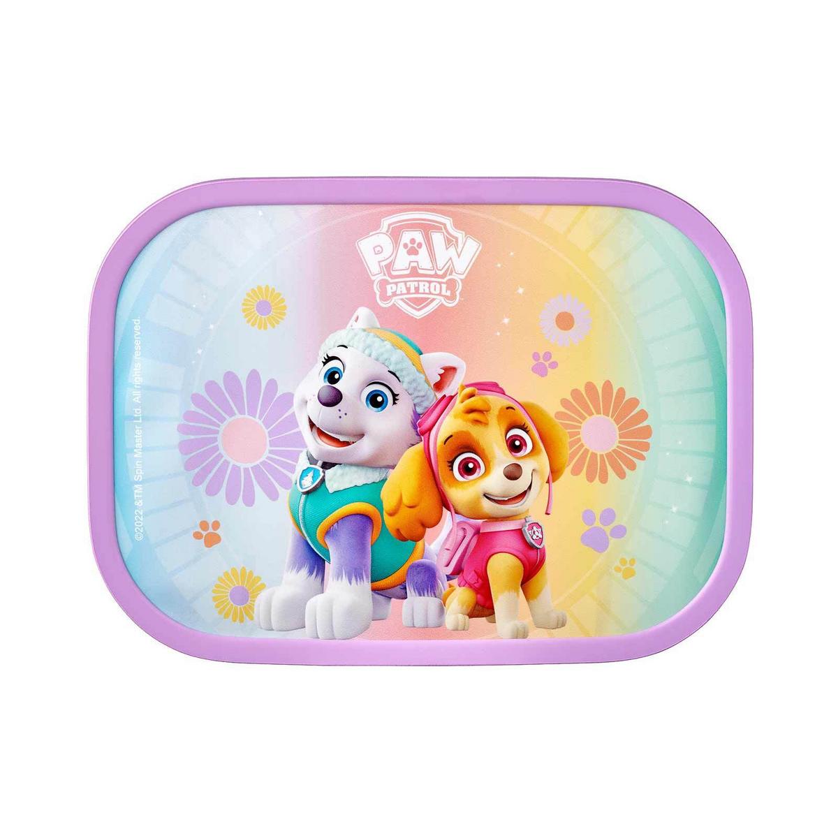LUNCHSET Campus Paw Patrol Girls 400 ml + 700 ml 2er Set - Türkis/Lila, Kunststoff (7.5/18.8/20.5cm) - Mepal