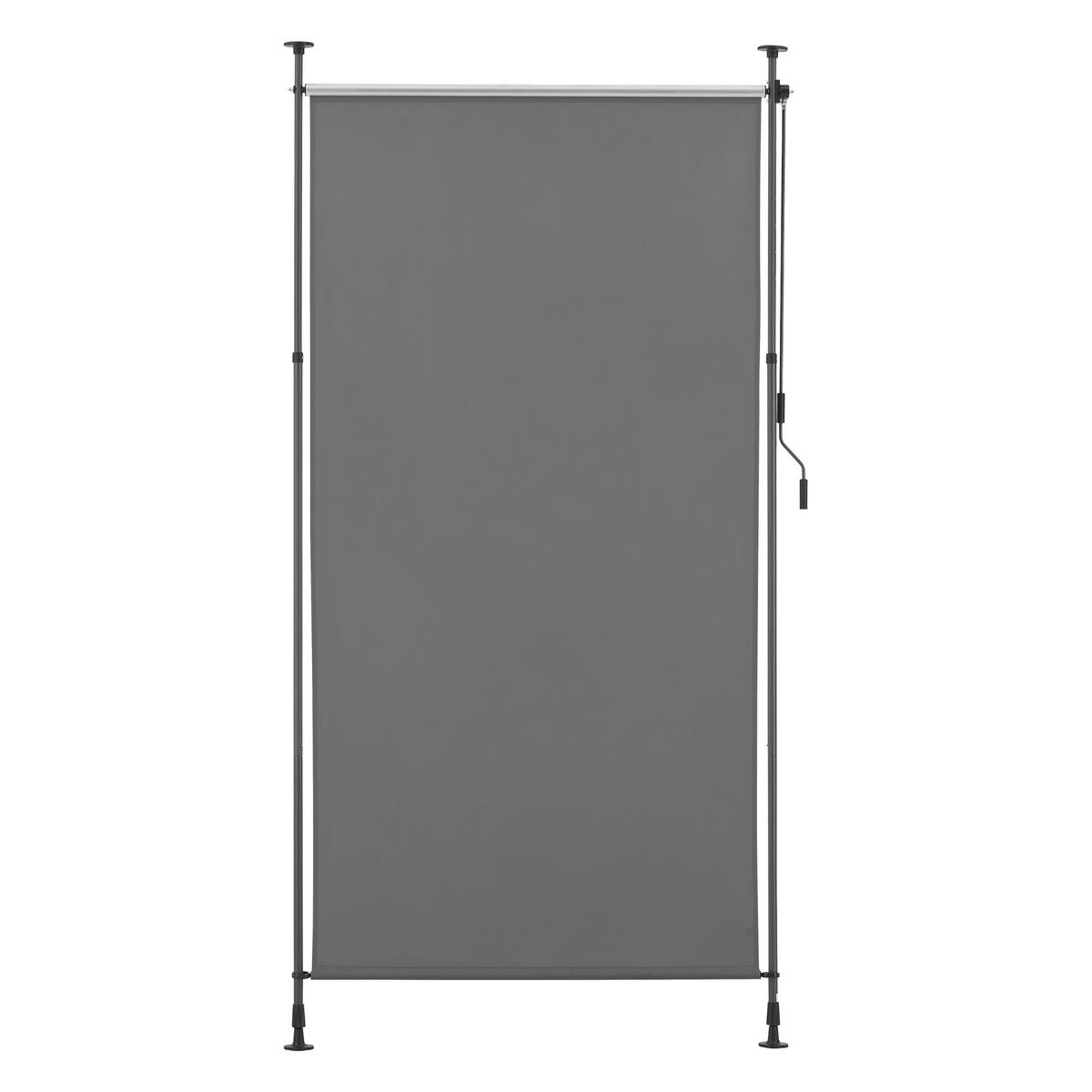 KLEMMMARKISE Cimarra - Dunkelgrau, Textil/Metall (150/270cm) - pro.tec