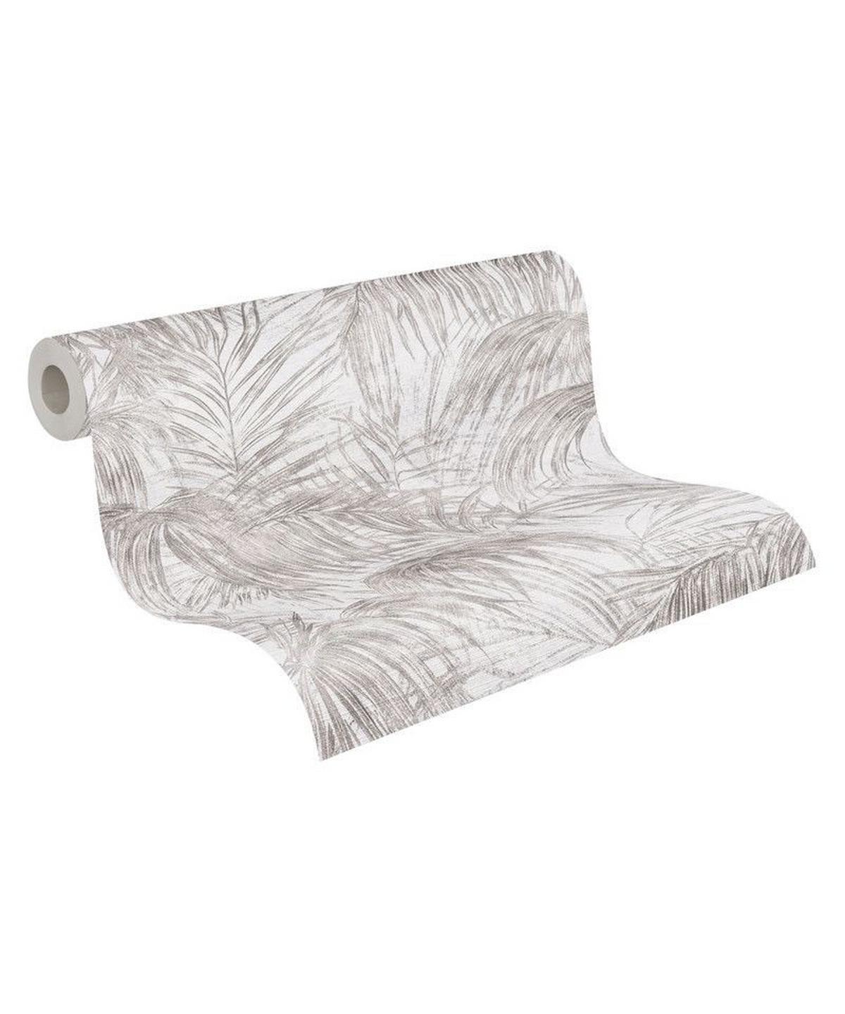 VLIESTAPETE Weiß 53/1005 cm - Weiß, Textil (53/1cm) - KUNSTLOFT