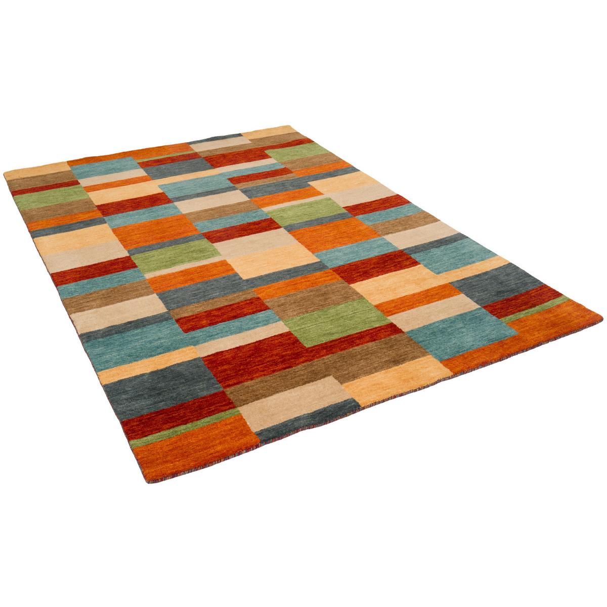 NATUR WOLLE TEPPICH GABBEH ESTA - Multicolor, Textil (140/200cm) - Pergamon