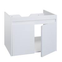WASCHBECKENUNTERSCHRANK Weiß - Weiß, Holzwerkstoff (59/48/45cm) - MCW