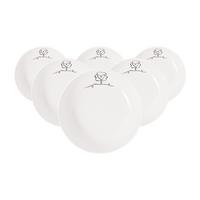 SCHALEN Statement Lines weiß ø 18,7 cm 6er Set - Weiß, Keramik (18.7cm) - Villeroy & Boch