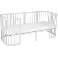 ERWEITERUNG auf 178cm für Babybett 7in1, KEIN BETT - Weiß, Holz - waldin
