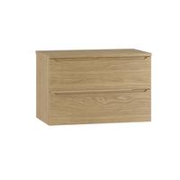 WASCHTISCHUNTERSCHRANK 80.6cm Viggo Holz - Braun, Holzwerkstoff (80.6/52.2/46.5cm) - Petits-meubles