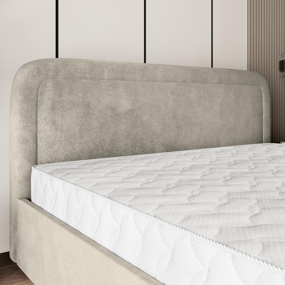 POLSTERBETT BENIRA K 120x200 cm mit Bettkästen - Beige - Beige, Holz/Textil - MASSENO