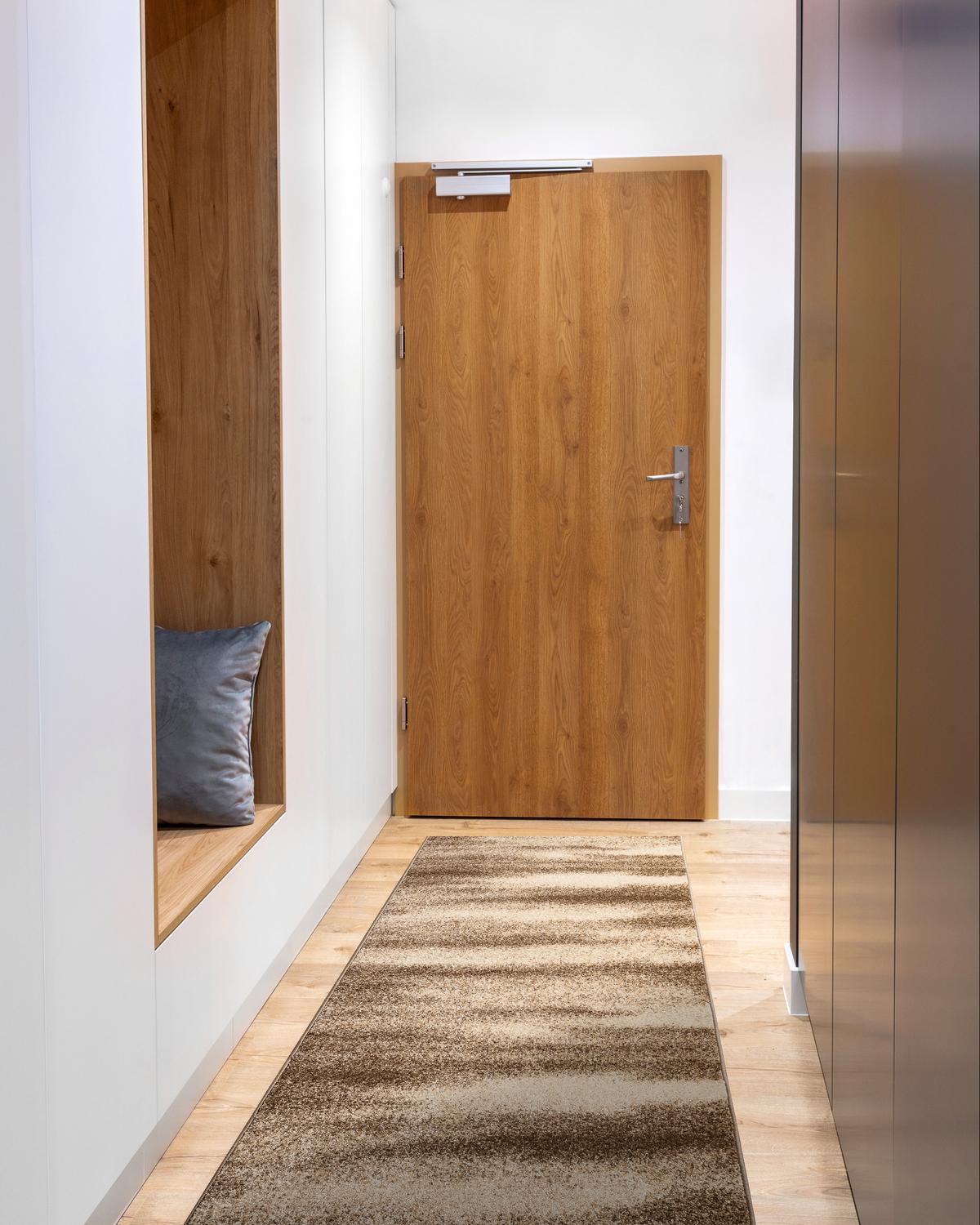 LÄUFER KARMEL Sahara, 70/260 cm - Braun, Textil (70/260cm) - rugsX