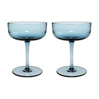 SEKTSCHALEN / DESSERTSCHALEN Like Glass Ice 100 ml 2er Set - Blau, Glas (0.1L) - like.Villeroy & Boch