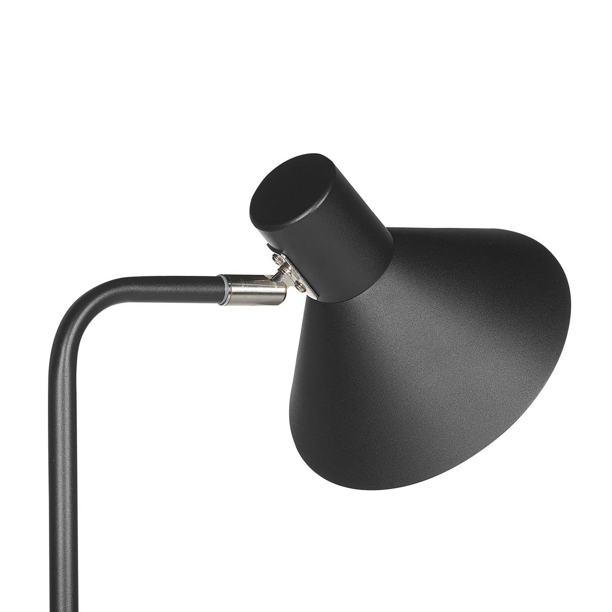 STEHLAMPE Rimava 23/23/154 cm - Schwarz, Metall (23/23/154cm) - Beliani