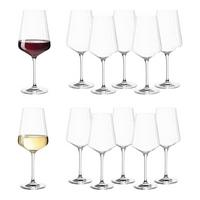 WEIN- UND SEKTGLÄSER Puccini transparent 12er Set - Transparent, Glas - Leonardo Living