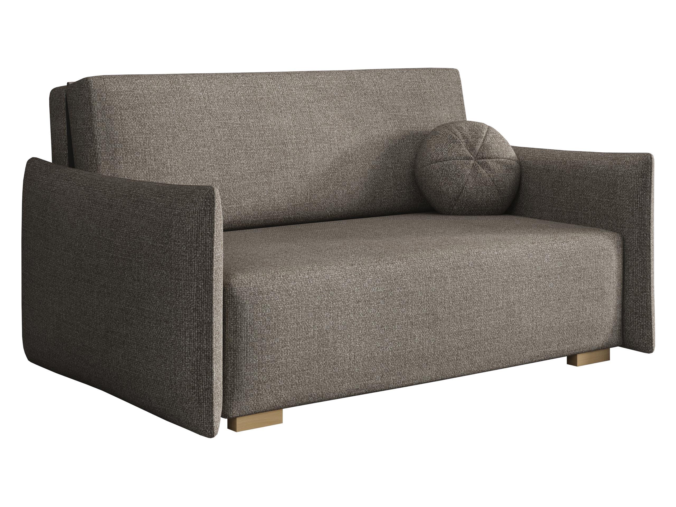 SCHLAFSOFA Viva Glov III - Hellbraun/Naturfarben, Holz/Textil (157/85/98cm) - MIRJAN24