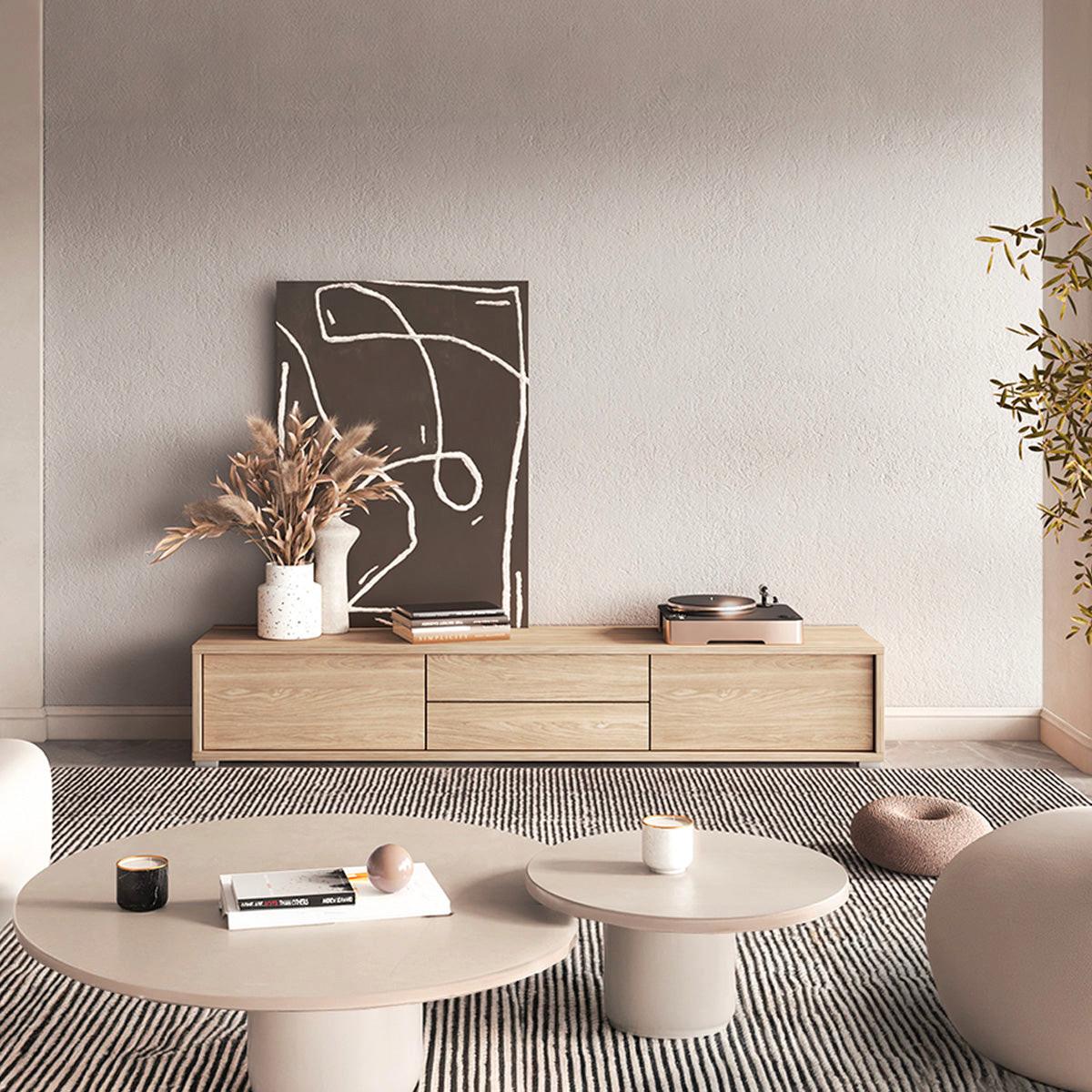 TV-MÖBEL Idra Holz - Braun, Holzwerkstoff (180/32/36cm) - Petits-meubles