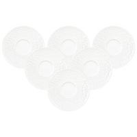 KOMBIUNTERTASSEN Nori Home weiß ø 16,6 cm 6er Set - Weiß, Keramik (16.6cm) - Seltmann Weiden