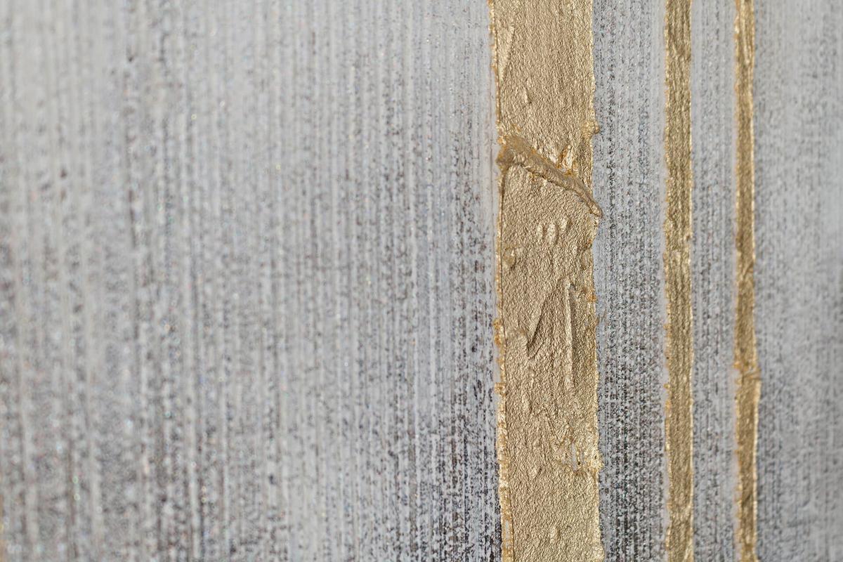 ACRYLBILD HANDGEMALT 120/60 cm - Grau, Holz/Textil (120/60cm) - KUNSTLOFT