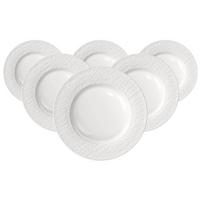 SPEISETELLER Manufacture Ice weiß ø 27,1 cm 6er Set - Weiß, Keramik (27.1cm) - Villeroy & Boch