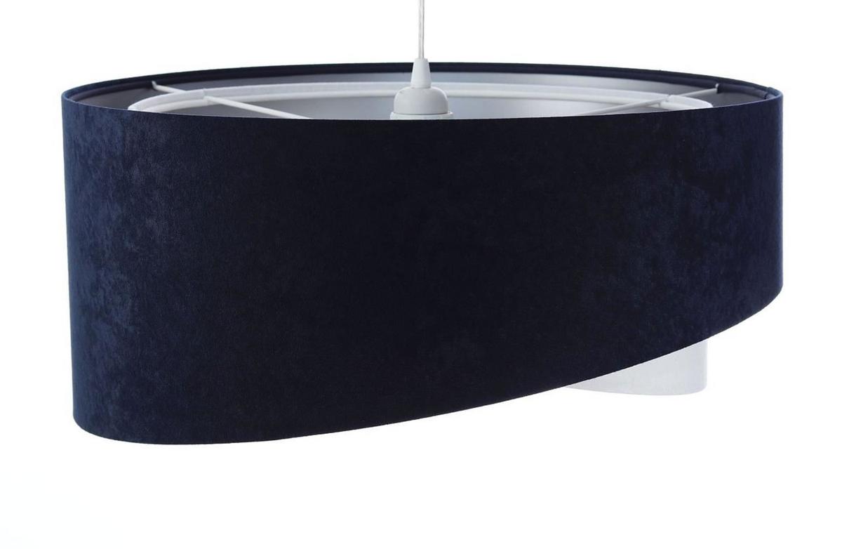 HÄNGELEUCHTE Blau 50/23 cm - Grau, Kunststoff (50/1/23cm) - ONZENO