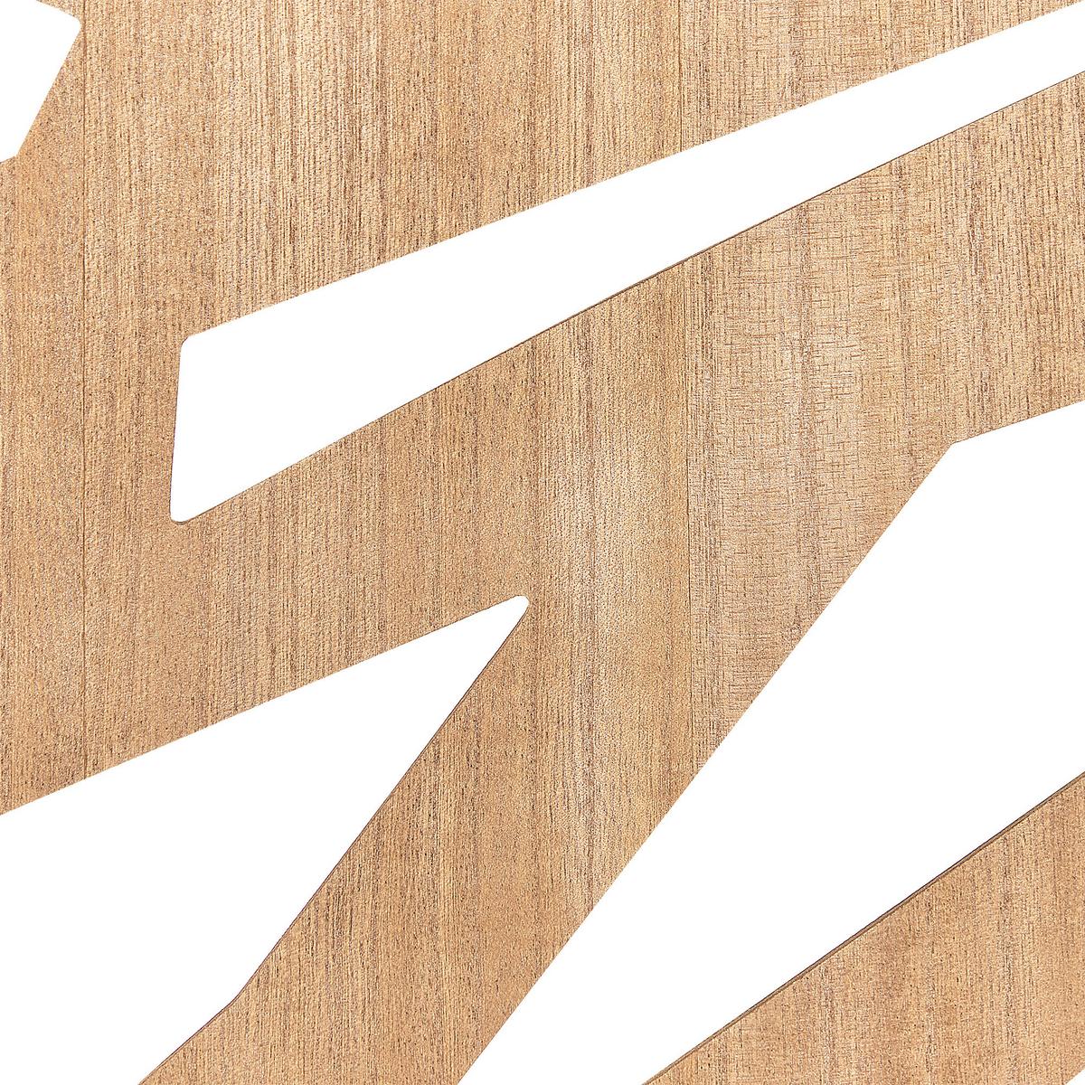 RAUMTEILER 3-teilig Hellbraun 122/170 cm Vernago - Braun, Holz (122/170/2cm) - Beliani