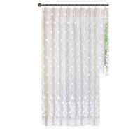 VORHANG BLUMENMUSTER HxB 245x300 cm Weiß - Weiß, Textil (300/245cm) - Gardinenbox