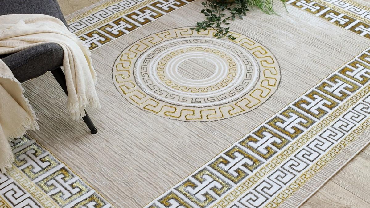 TEPPICH Bliss 140/190 cm - Creme, Textil (140/190cm) - rugsX