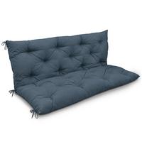 BANKAUFLAGE Flair BR 120x50cm Taubenblau - Blaugrau, Textil (50/120cm) - Beautissu 