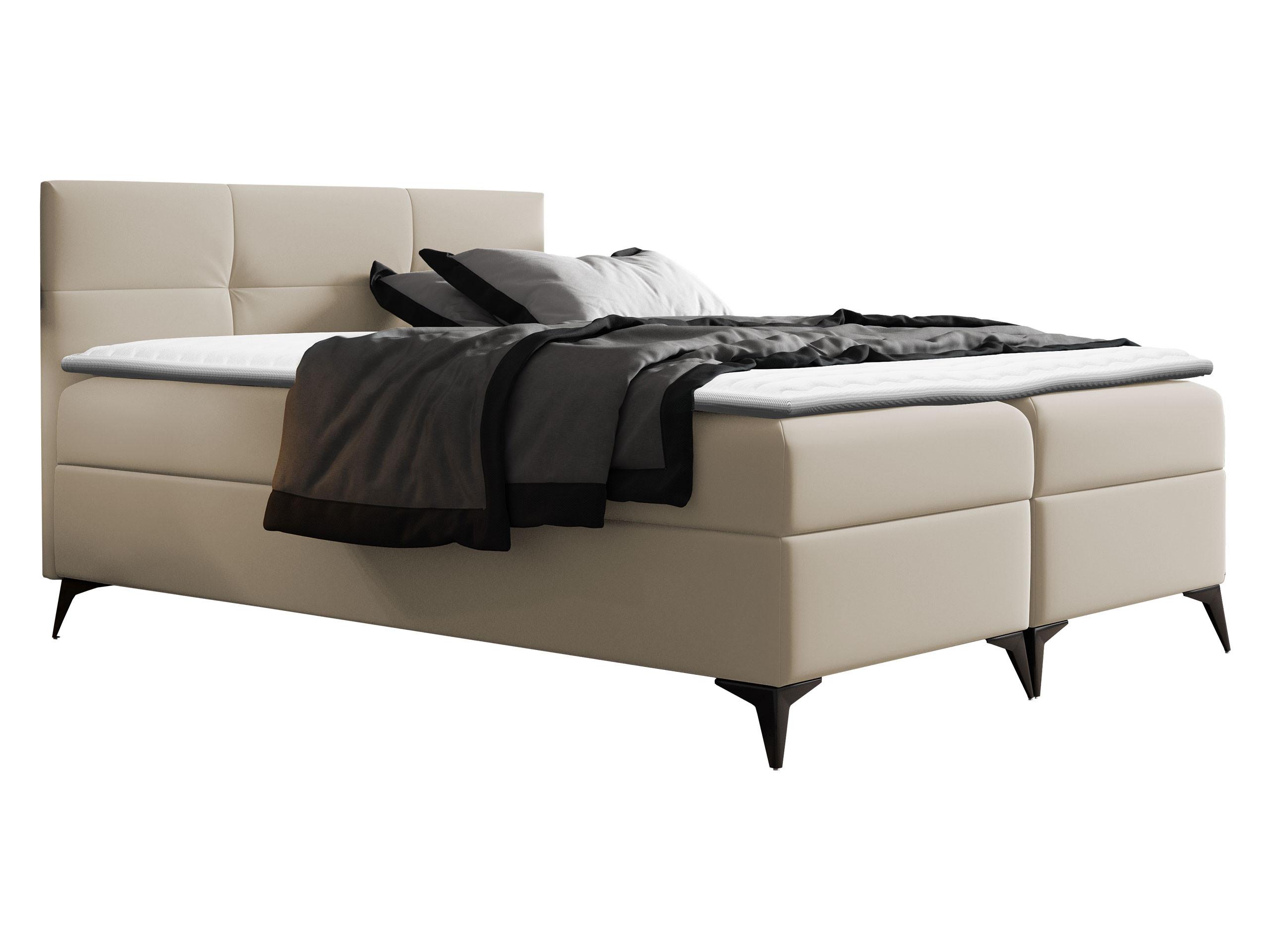 BOXBETT Figaro - H3 - Beige, Holz (160/200cm) - MIRJAN24