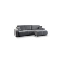 ECKSOFA MALIBU XL 275/150/87 cm Coral 80 - Anthrazit, Textil (275/150cm) - Lookway