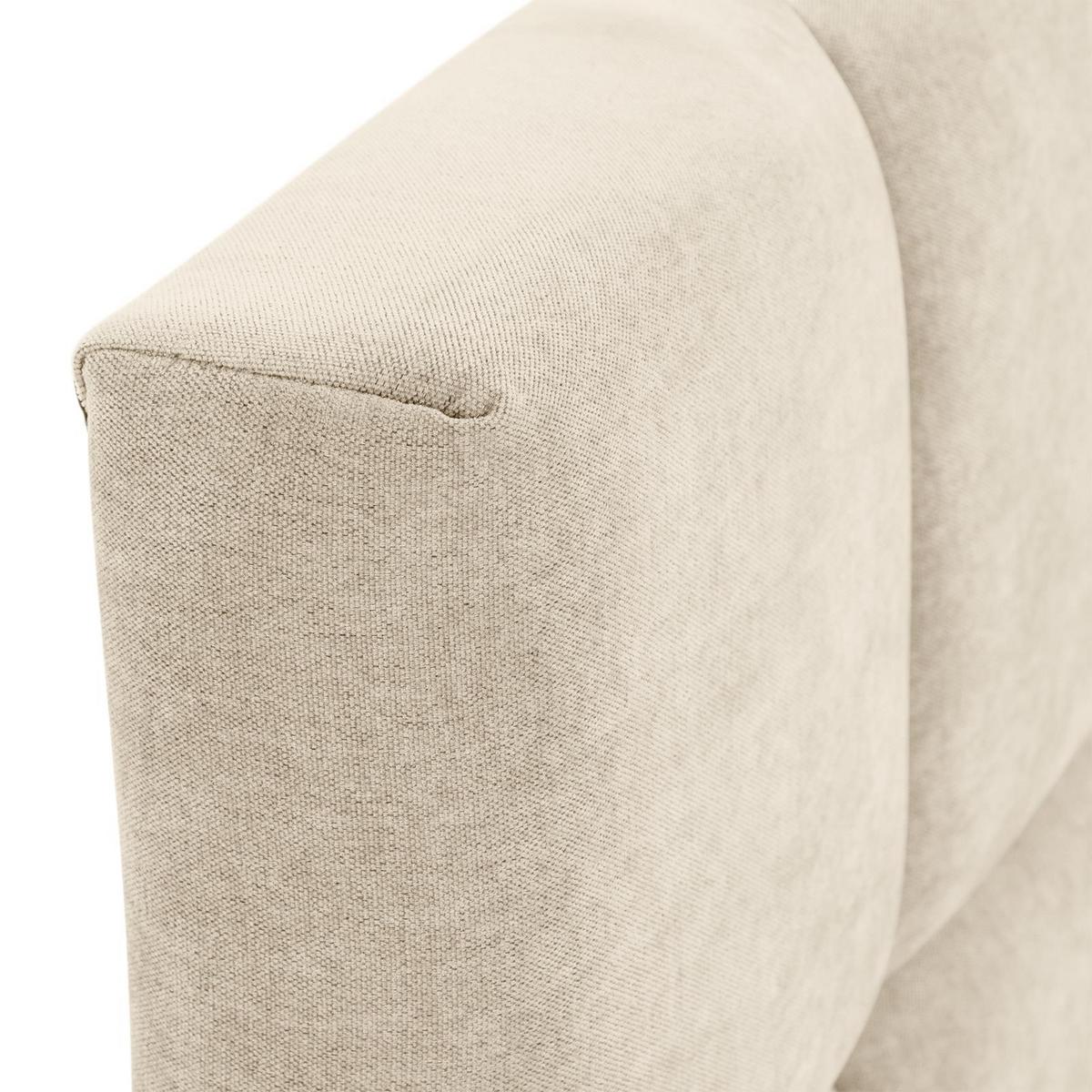 POLSTERBETT EMILIA 140x200 cm cremeweiß - Creme, Textil (140/200cm) - IDIMEX