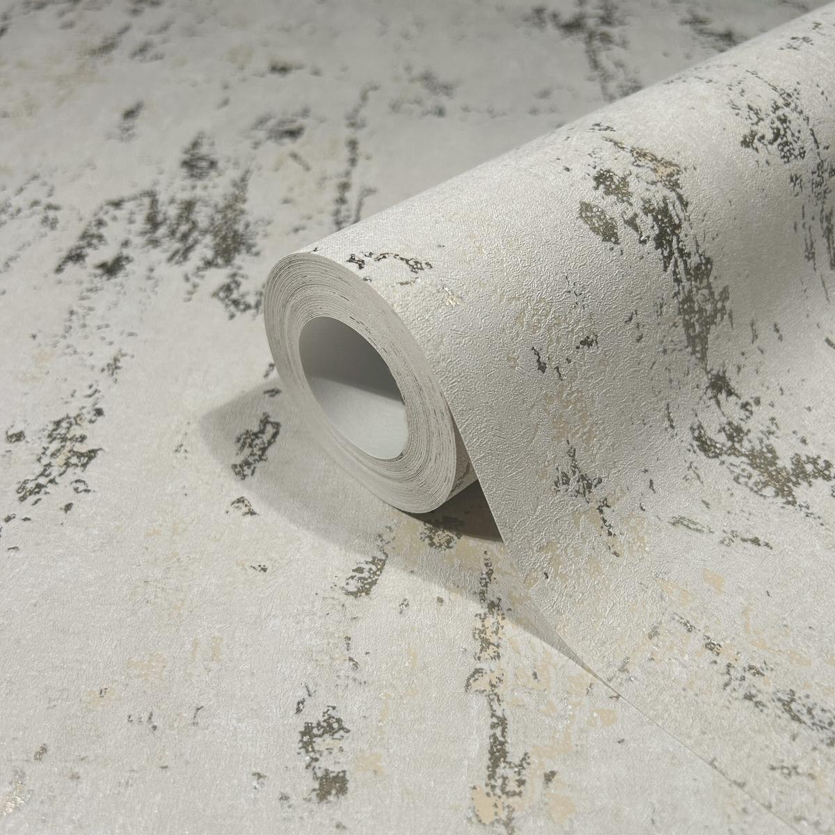 VLIESTAPETE Betonoptik Tapete beige - Beige/Weiß, Papier (53/1cm) - marburg