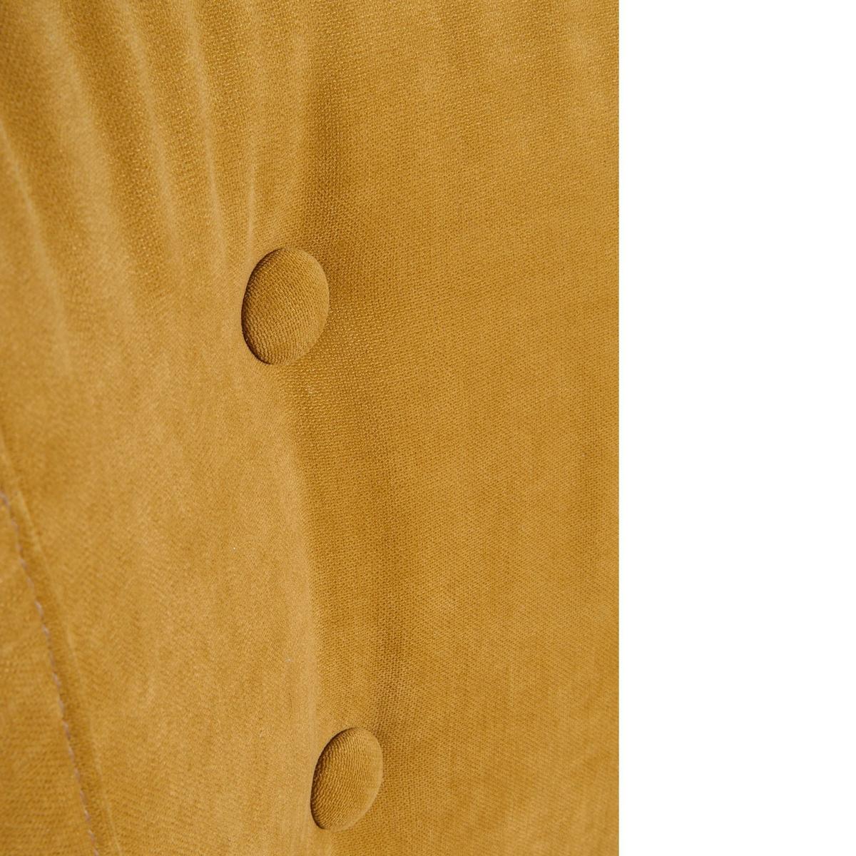 SESSEL Kassi Bezug Veloursstoff Buche natur / mais - Gelb, Kunststoff (69/80/68cm) - 58aufmkessel