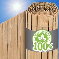 SICHTSCHUTZZAUN Balkon 110/300 cm Bambus - Braun, Holz (1/110cm) - urfence