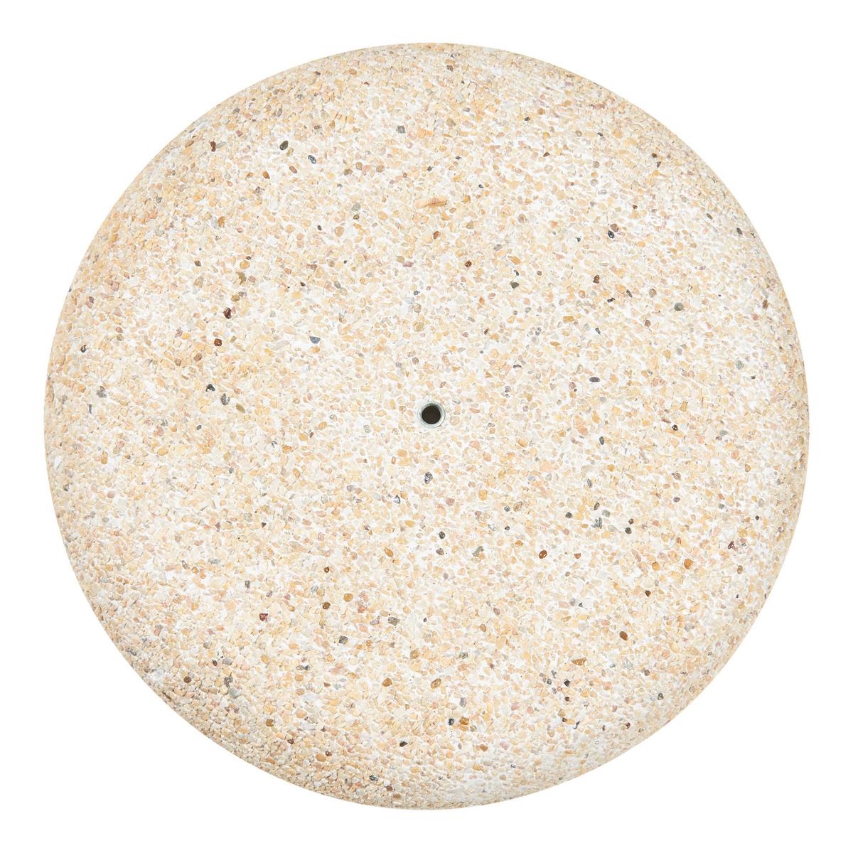 SONNENSCHIRMSTÄNDER Bitritto - Beige, Stein (45/45cm) - casa.pro
