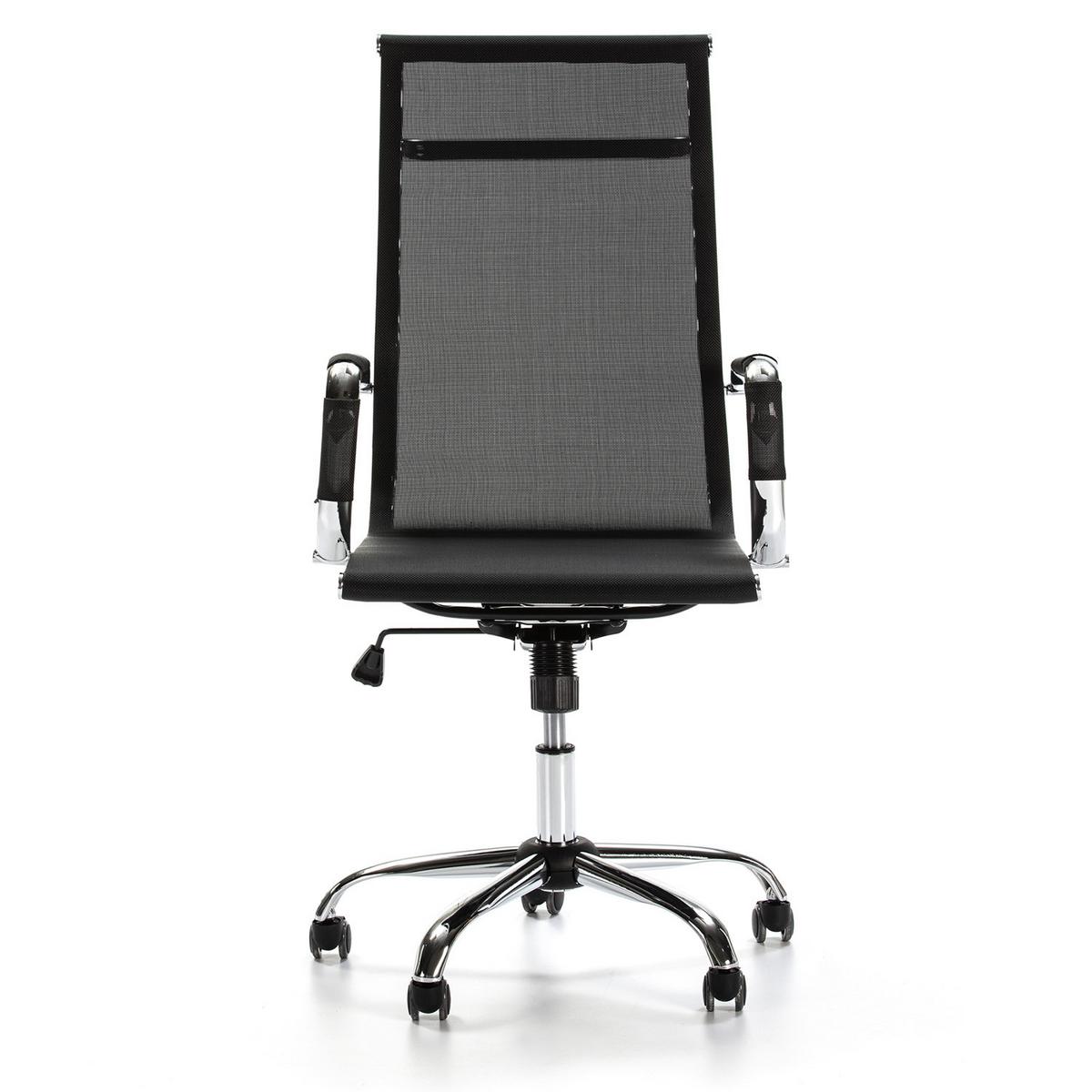 DREHSTUHL Slim Liegefunktion - Schwarz, Textil (53/96/70cm) - VS Venta-stock