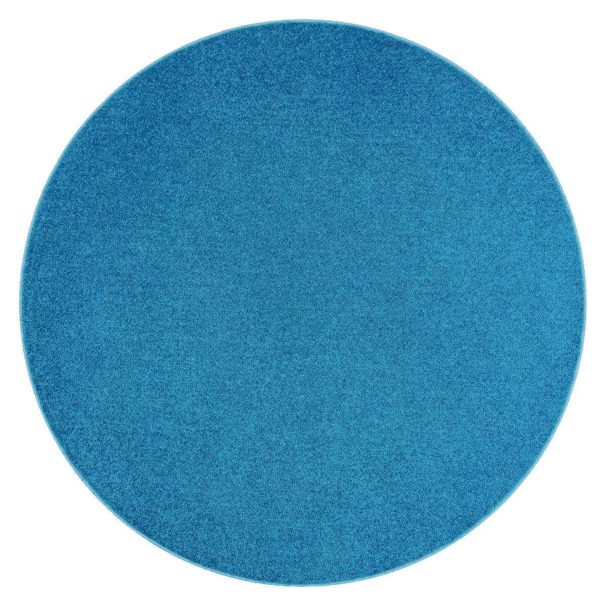 TEPPICH rund ETON 200 cm - Türkis, Textil (200/200cm) - rugsX