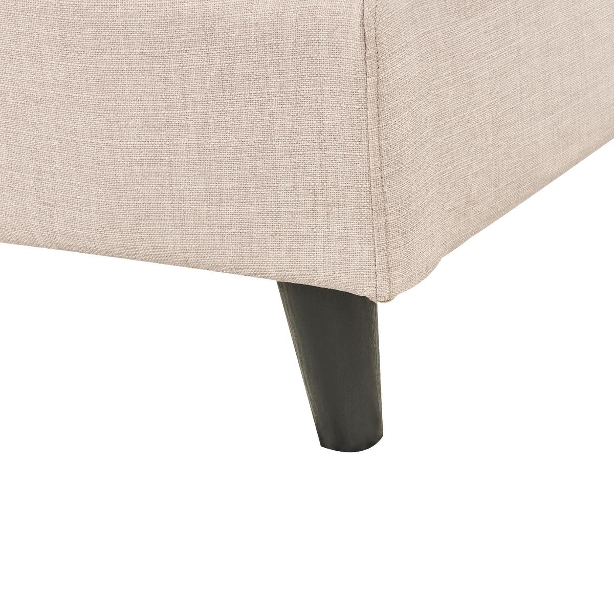 BETTRAHMENBEZUG 140/200 cm Beige Fitou - Beige, Textil (150/214cm) - Beliani