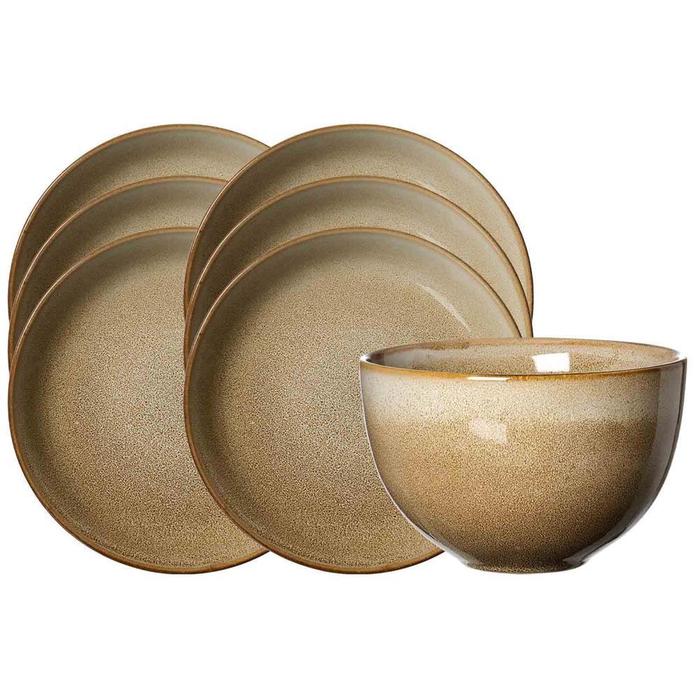 SUPPEN-SET Alicante Braun 7-tlg. - Braun, Keramik (2/2/2cm) - Ritzenhoff Breker