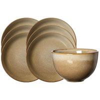 SUPPEN-SET Alicante Braun 7-tlg. - Braun, Keramik (2/2/2cm) - Ritzenhoff Breker