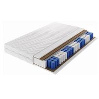 TASCHENFEDERKERNMATRATZE DROVEN 90x200, H4, Höhe ca.: 20 cm - Weiß, Textil (90/200cm) - MASSENO